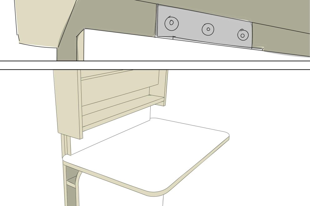  BUILDIFY - Ako vyrobiť sklápací stolík na stenu 