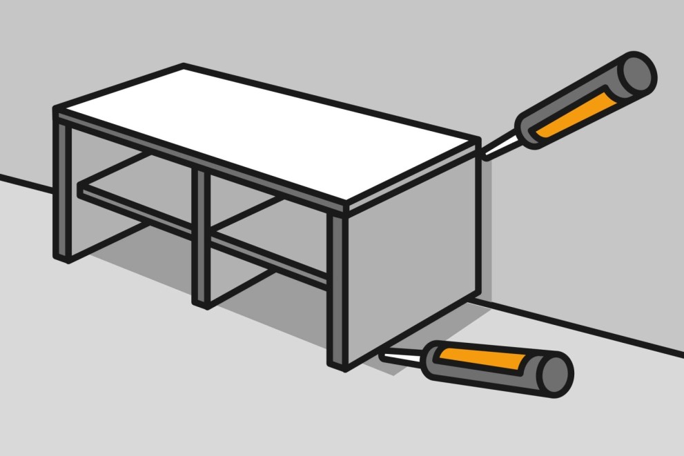  Ako vyrobiť stôl pod umývadlo zo stavebných dosiek 