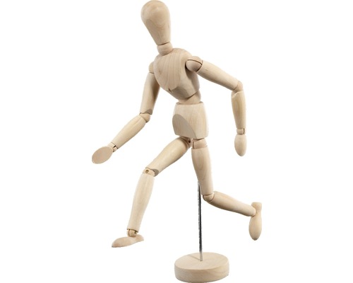 Drevený model ľudského tela 30 cm