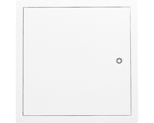 Revízne dvierka z oceľového plechu biele 30x30 cm