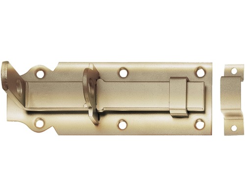 Zástrč bezpečnostná zámková 100x44 mm galvanicky žlto pozinkovaná