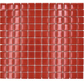 Sklenená mozaika XCM 8060 30,5x32,5 cm červená