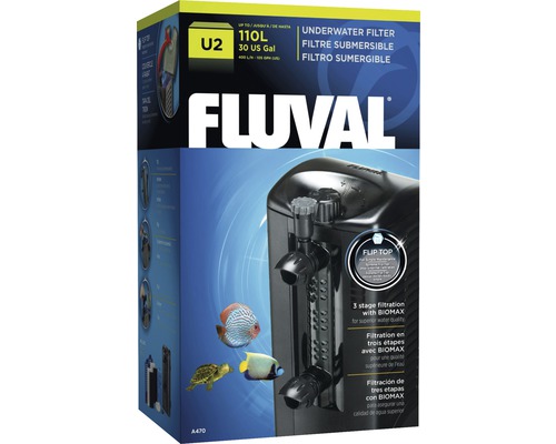 Vnútorný filter Fluval U2, 400 l/h