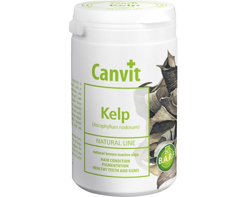 Doplnok stravy pre psov a mačky Canvit Kelp 180 g-0