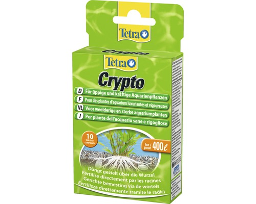 Hnojivo pre akváriové rastliny Tetra Crypto 10 ks