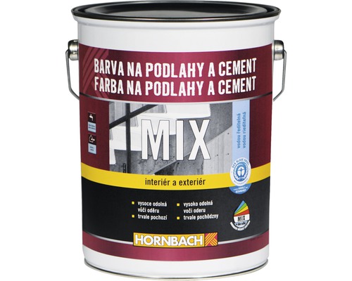 Farba na podlahy a cement Hornbach MIX, báza A 5 l