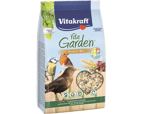 Krmivo pre vonkajšie vtáctvo Vita Garden s proteínmi 1 kg