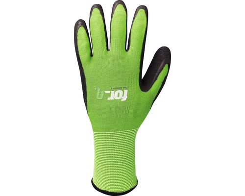 Záhradné rukavice for_q easy zelené veľkosť L