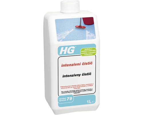 HG intenzívny čistič na podlahy z umelých materiálov 1 liter