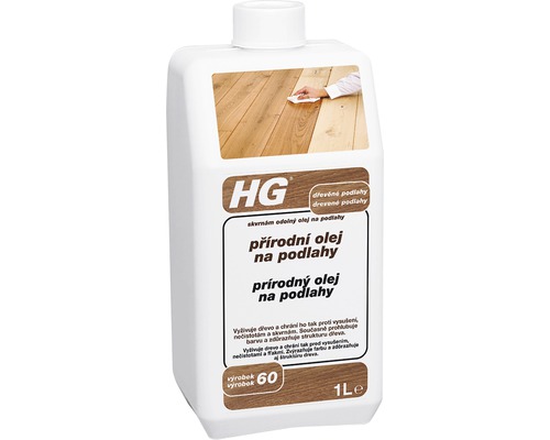 HG prírodný olej na podlahy 1 liter