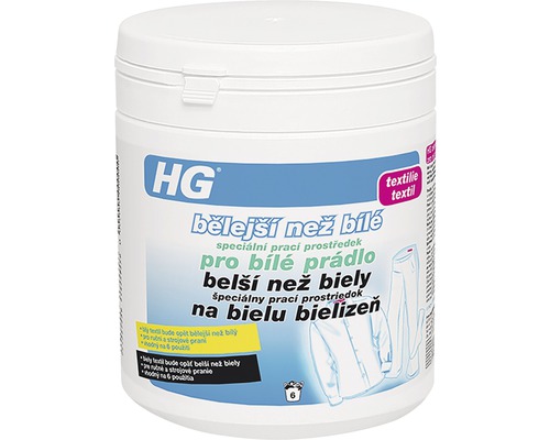 Prací prášok HG pre belšiu bielizeň 500 g