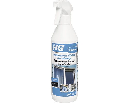 Čistiaci prostriedok HG na plasty 500 ml