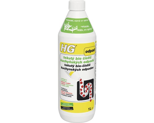 HG bio tekutý čistič odpadov 1 liter