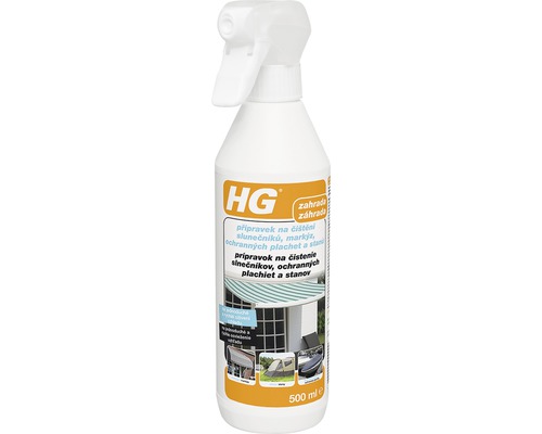 HG prípravok na čistenie slnečníkov a markíz 500 ml