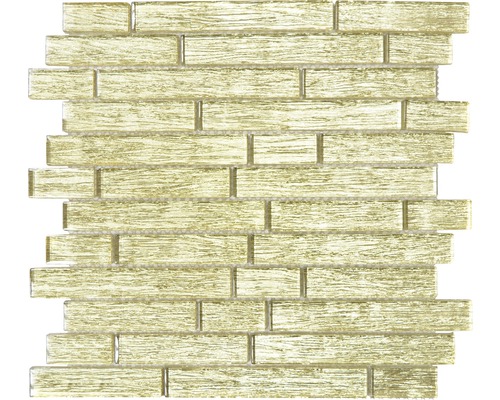 Sklenená mozaika XCM 8CGO ZLATÁ 29,8x30,5 cm