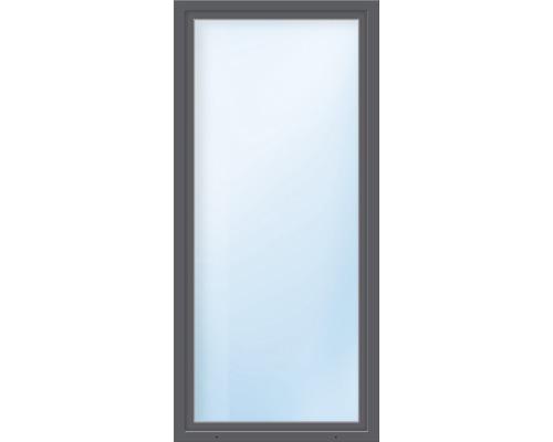 Balkónové dvere plastové jednokrídlové ARON Basic biele/antracit 850 x 2000 mm DIN ľavé