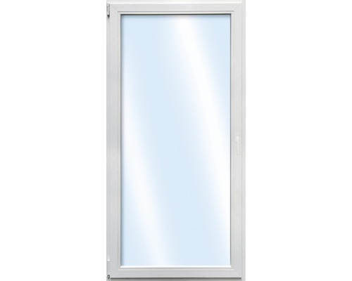 Balkónové dvere plastové jednokrídlové ARON Basic biele 950 x 2000 mm DIN ľavé