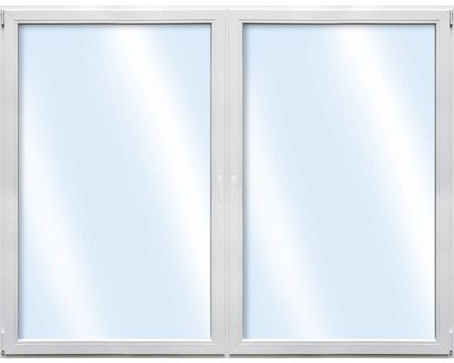 Plastové okno dvojkrídlové ARON Basic biele 1500 x 500 mm