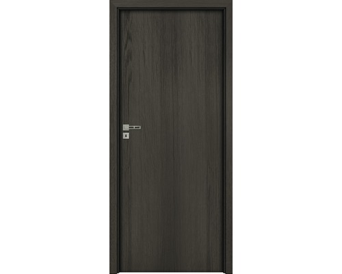 Interiérové dvere Single 1 plné 60 Ľ antracit-0