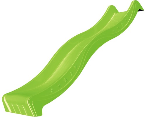 Detská šmýkačka Wavy Star 220 cm zelená