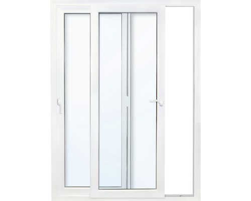 Posuvné dvere plastové biele 1800 x 2000 mm