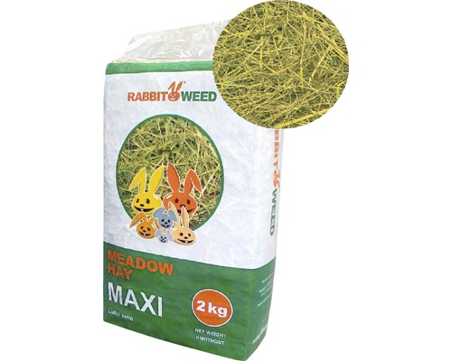 Seno pre hlodavce Rabbit Weed Maxi lúčne 2 kg