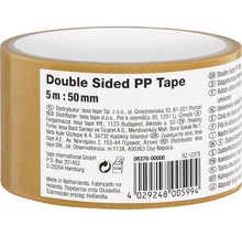 Obojstranná lepiaca páska 50 mm x 5 m, priehľadná-thumb-0