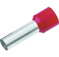 Dutinka izolovaná 1,5 mm², dĺžka 8 mm, 20ks červená