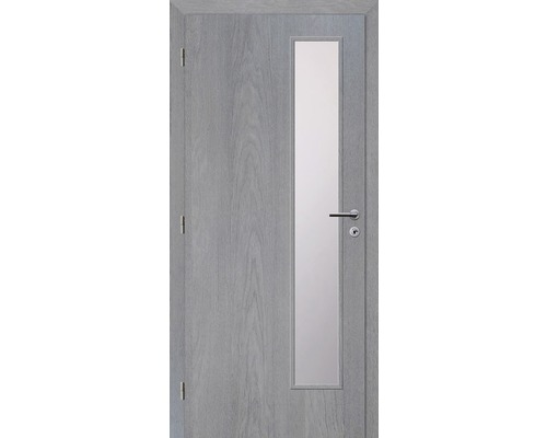 Interiérové dvere Solodoor Zenit 22 presklené, 80 Ľ, fólia earl grey-0