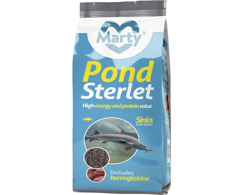 Krmivo pre jazierkové ryby Marty Pond Sterlet 8 l-0