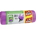Vrecia na odpadky FINO fialové 20x60 l