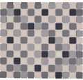Keramická mozaika CU 010 béžová/sivá mix 30,3 x 33 cm