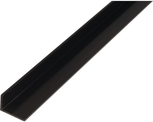 L profil PVC čierny 30x20x3 mm 2,6 m