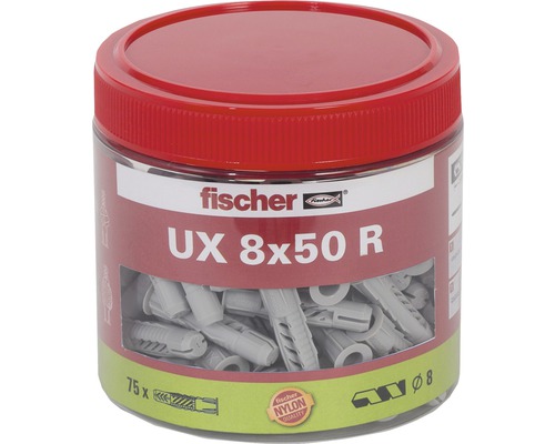 Univerzálna hmoždinka Fischer Dóza UX 8x50 R 75 ks