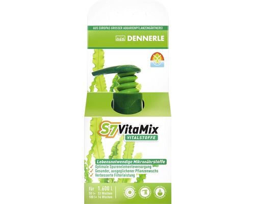Hnojivo pre akváriové rastliny Dennerle S7 VitaMix 50 ml