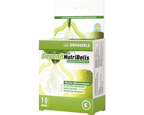 Hnojivo pre akváriové rastliny Dennerle Deponit NutriBalls 10 ks
