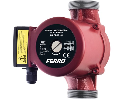 Obehové čerpadlo Ferro 32-80-180 na pitnú vodu
