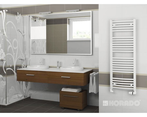 Kúpeľňový radiátor Korado Koralux Rondo Comfort 1220x450 mm 688 W
