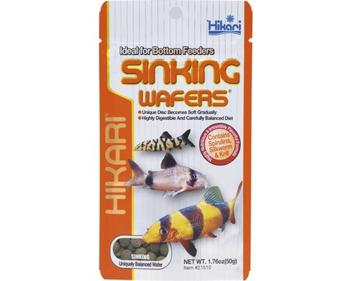 Krmivo pre ryby Hikari Sinking Wafers 50 g