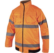 Reflexná bunda HOWARD oranžová XL-thumb-0