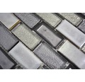 Sklenená mozaika ICE BR29 30x30 cm sivá