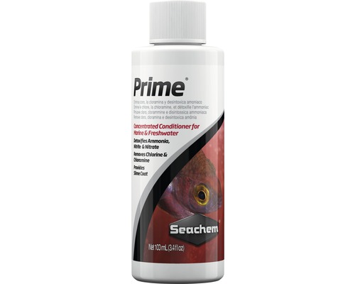 Seachem Prime koncentrovaný kondicionér na odstránenie chlóru, čpavku a ťažkých kovov 100 ml
