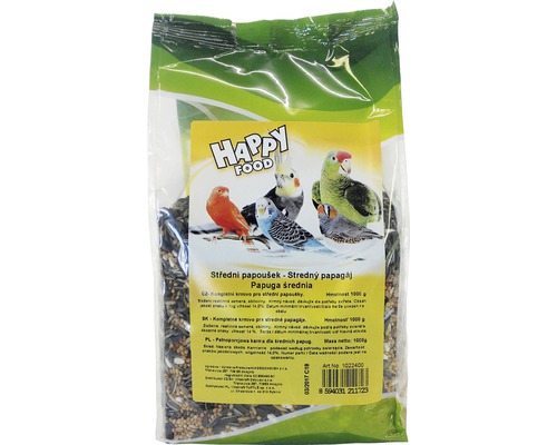 Krmivo pre papagáje Happy Food 1 kg