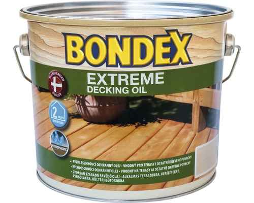 Olej na drevo BONDEX Extreme bezfarebný 2,5 l