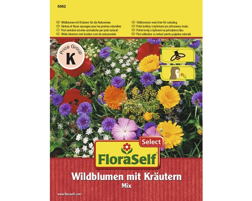 Lúčne kvetiny s bylinkami FloraSelf Select