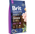 Granule pre psov Brit Premium by Nature Adult S 8 kg