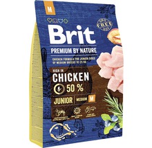 Granule pre psov Brit Premium by Nature Junior M 3 kg-thumb-0