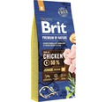 Granule pre psov Brit Premium by Nature Junior M 15 kg