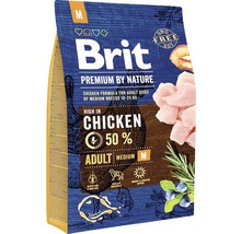 Granule pre psov Brit Premium by Nature Adult M 3 kg-thumb-0