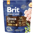 Granule pre psov Brit Premium by Nature Junior M 1 kg